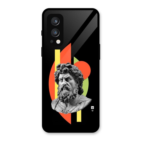 Amazing Geometry Glass Back Case for OnePlus Nord 2 5G