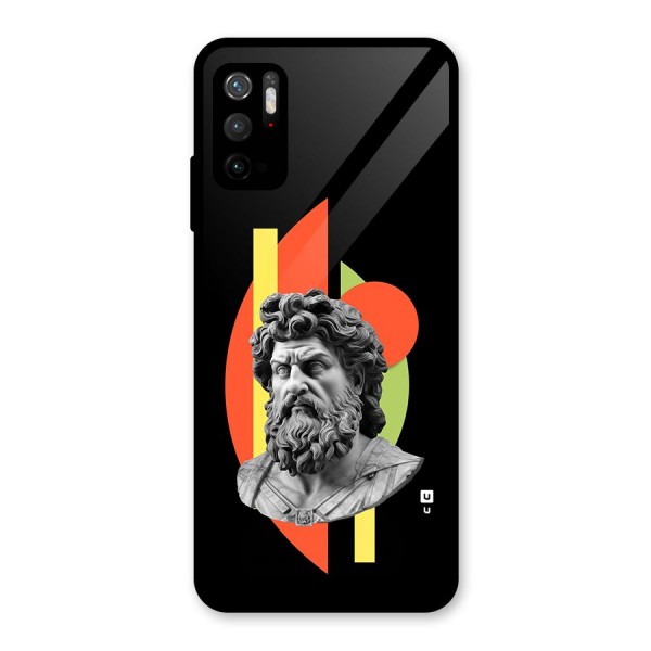Amazing Geometry Glass Back Case for Poco M3 Pro 5G