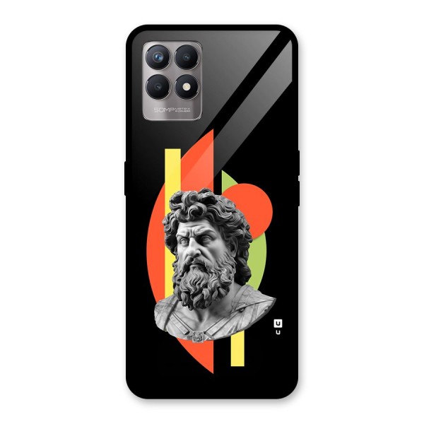 Amazing Geometry Glass Back Case for Realme Narzo 50