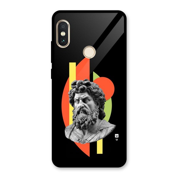 Amazing Geometry Glass Back Case for Redmi Note 5 Pro