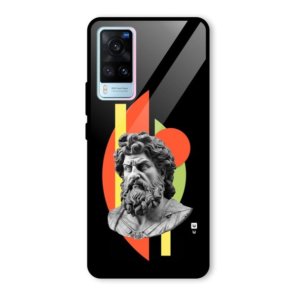Amazing Geometry Glass Back Case for Vivo X60