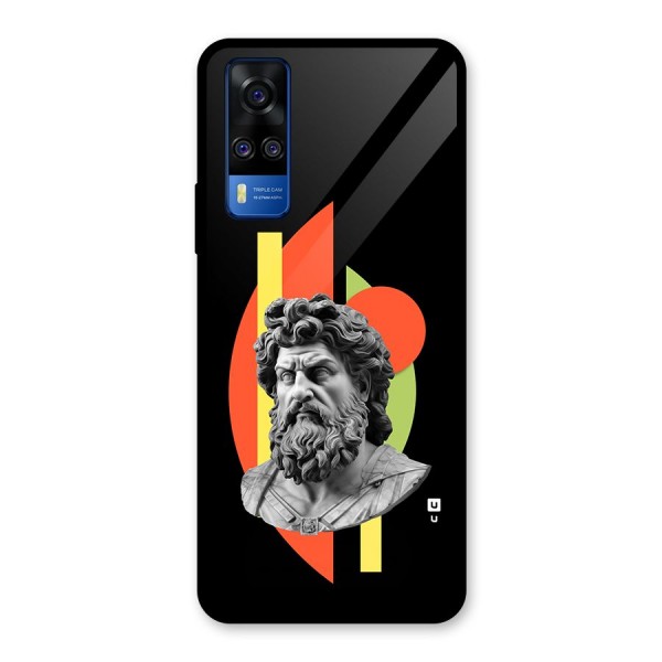 Amazing Geometry Glass Back Case for Vivo Y51