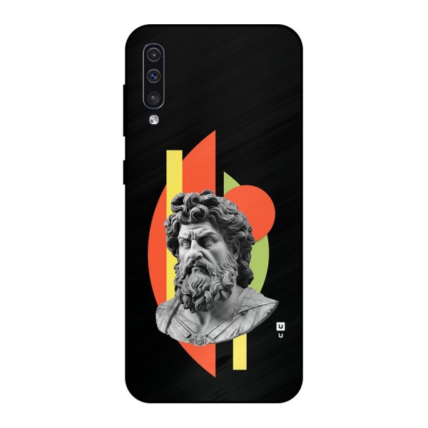 Amazing Geometry Metal Back Case for Galaxy A30s
