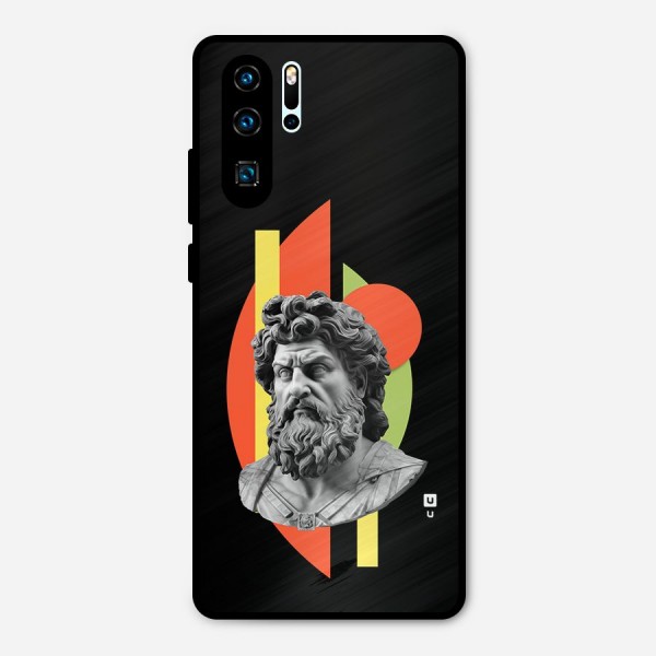 Amazing Geometry Metal Back Case for Huawei P30 Pro