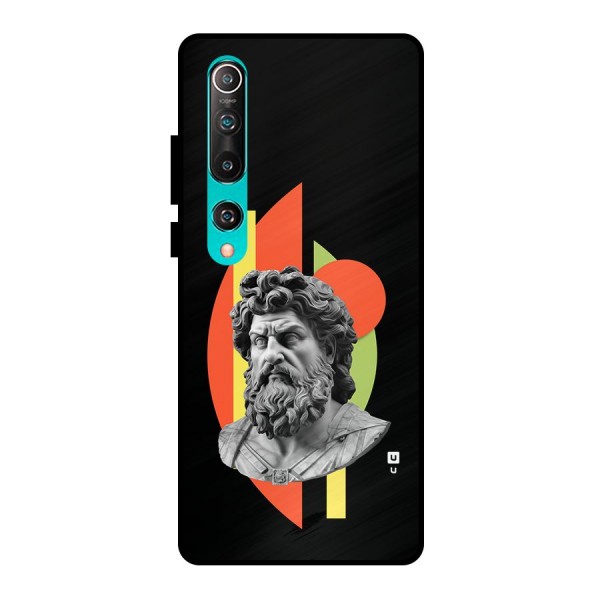 Amazing Geometry Metal Back Case for Mi 10