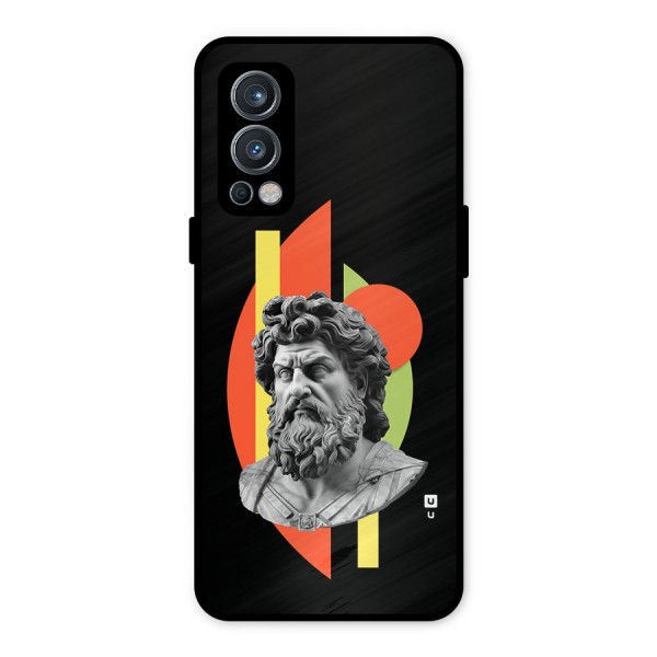 Amazing Geometry Metal Back Case for OnePlus Nord 2 5G