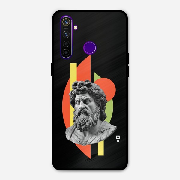 Amazing Geometry Metal Back Case for Realme 5 Pro