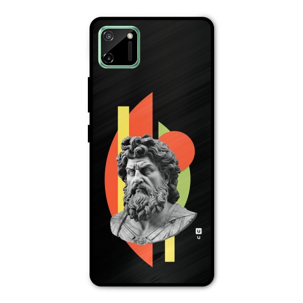 Amazing Geometry Metal Back Case for Realme C11
