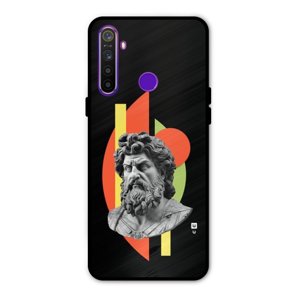 Amazing Geometry Metal Back Case for Realme Narzo 10
