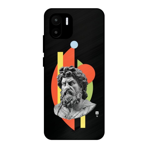 Amazing Geometry Metal Back Case for Redmi A1 Plus