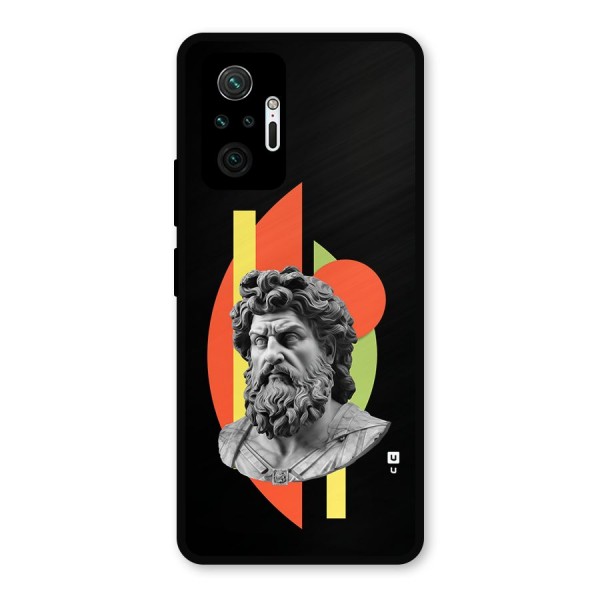 Amazing Geometry Metal Back Case for Redmi Note 10 Pro Max