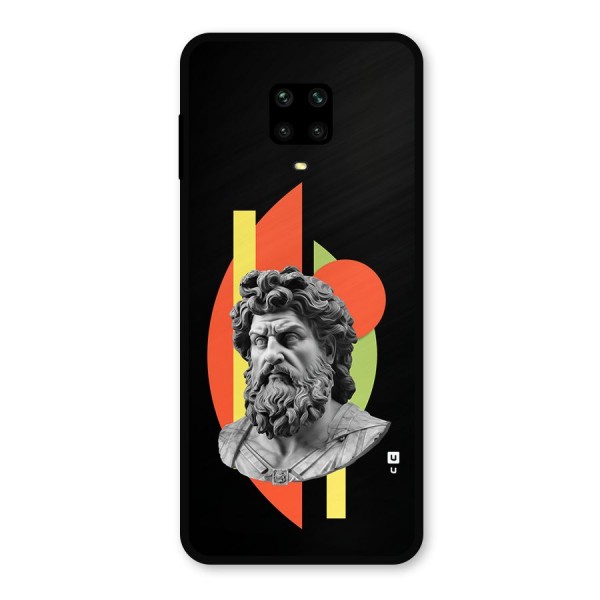 Amazing Geometry Metal Back Case for Redmi Note 9 Pro Max