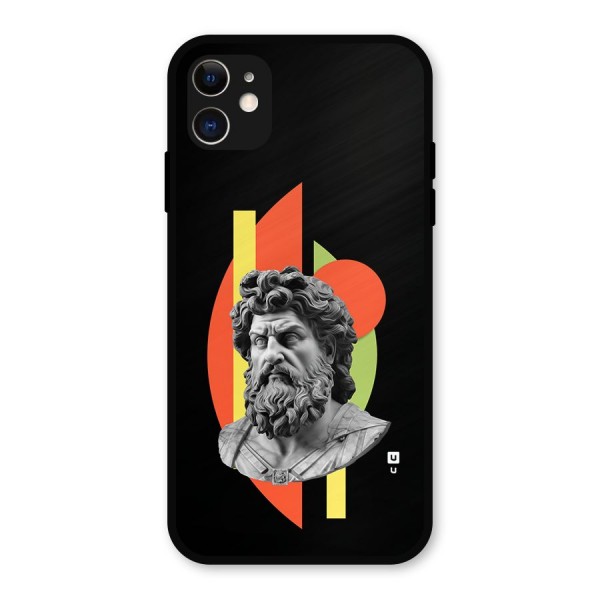 Amazing Geometry Metal Back Case for iPhone 11