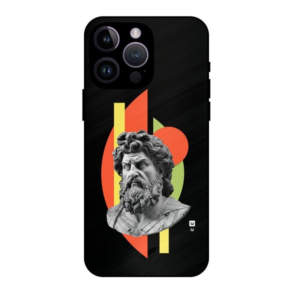 Amazing Geometry Metal Back Case for iPhone 14 Pro Max