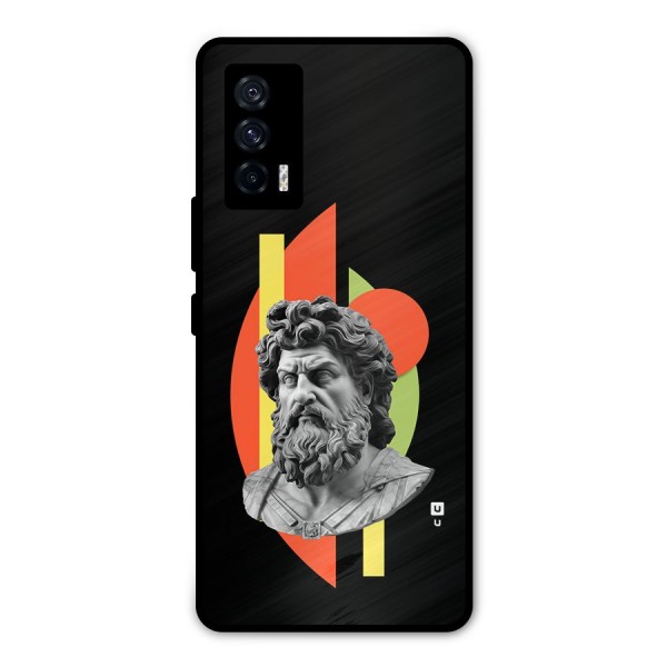 Amazing Geometry Metal Back Case for iQOO 7 5G