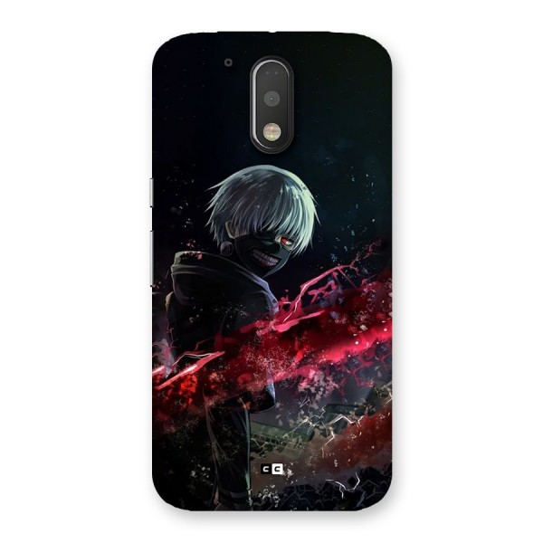 Amazing Ken Kaneki Back Case for Moto G4 Plus