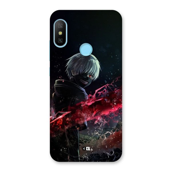 Amazing Ken Kaneki Back Case for Redmi 6 Pro