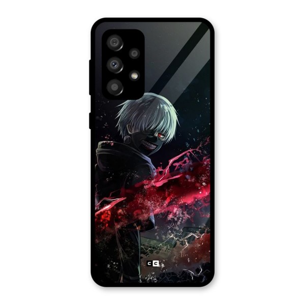 Amazing Ken Kaneki Glass Back Case for Galaxy A32