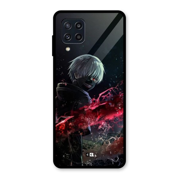 Amazing Ken Kaneki Glass Back Case for Galaxy M32
