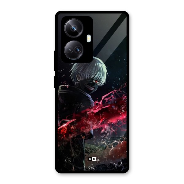 Amazing Ken Kaneki Glass Back Case for Realme 10 Pro Plus