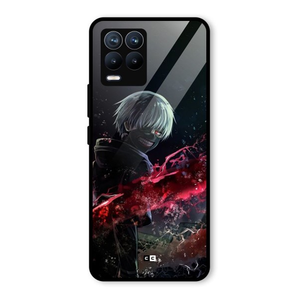 Amazing Ken Kaneki Glass Back Case for Realme 8 Pro
