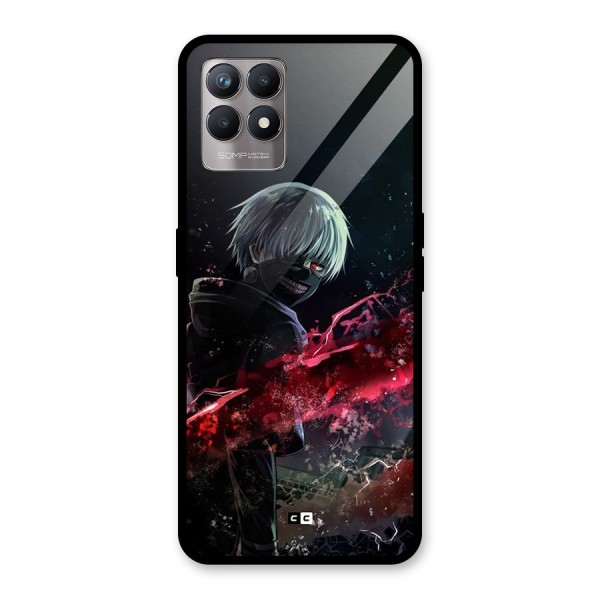 Amazing Ken Kaneki Glass Back Case for Realme Narzo 50