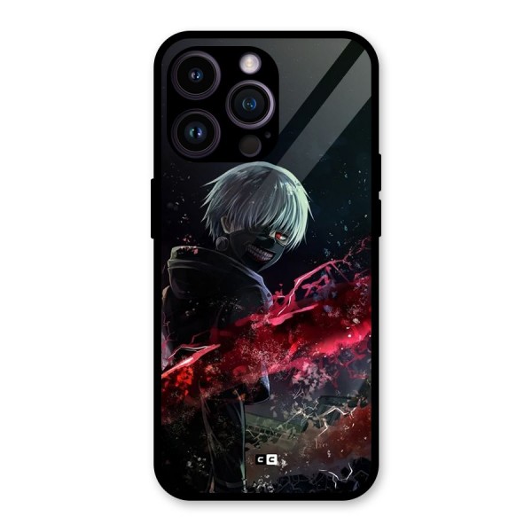 Amazing Ken Kaneki Glass Back Case for iPhone 14 Pro Max