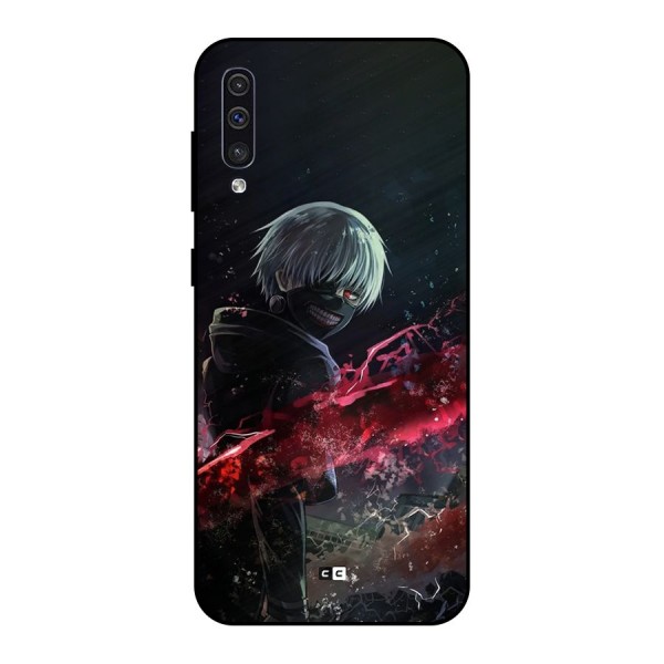 Amazing Ken Kaneki Metal Back Case for Galaxy A30s