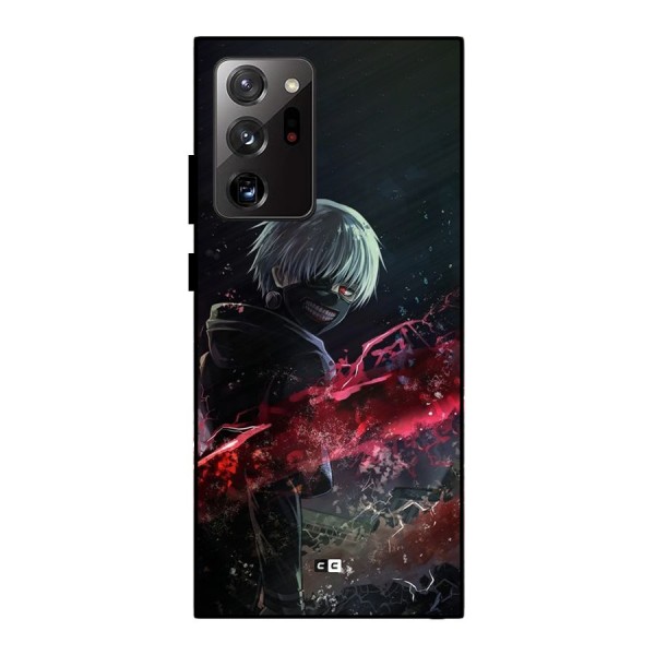 Amazing Ken Kaneki Metal Back Case for Galaxy Note 20 Ultra