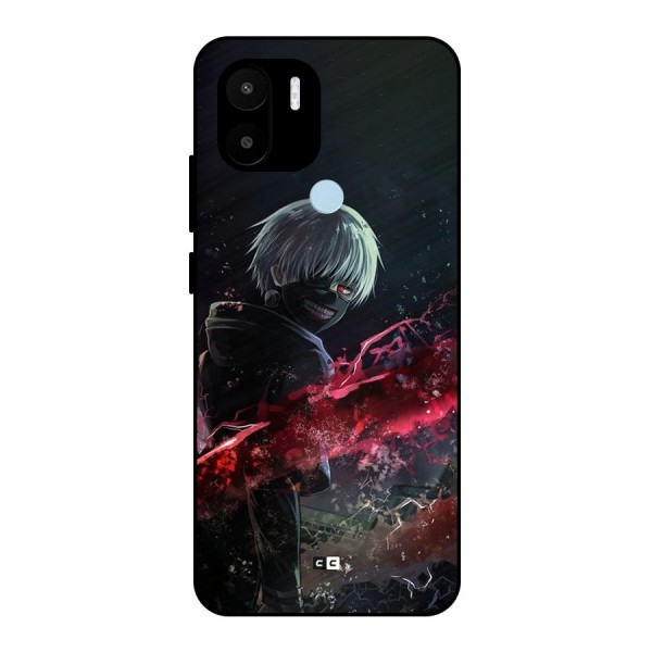 Amazing Ken Kaneki Metal Back Case for Redmi A1 Plus