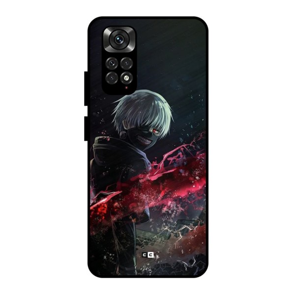 Amazing Ken Kaneki Metal Back Case for Redmi Note 11 Pro