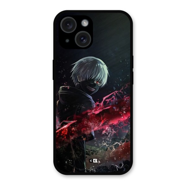 Amazing Ken Kaneki Metal Back Case for iPhone 15