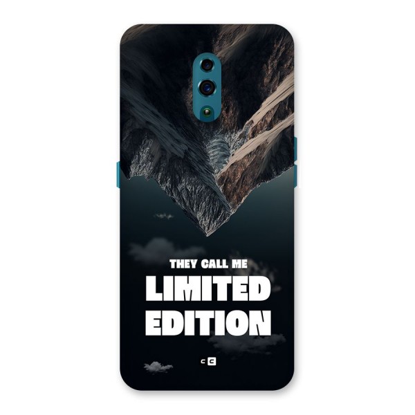 Amazing Limited Edition Back Case for Oppo Reno