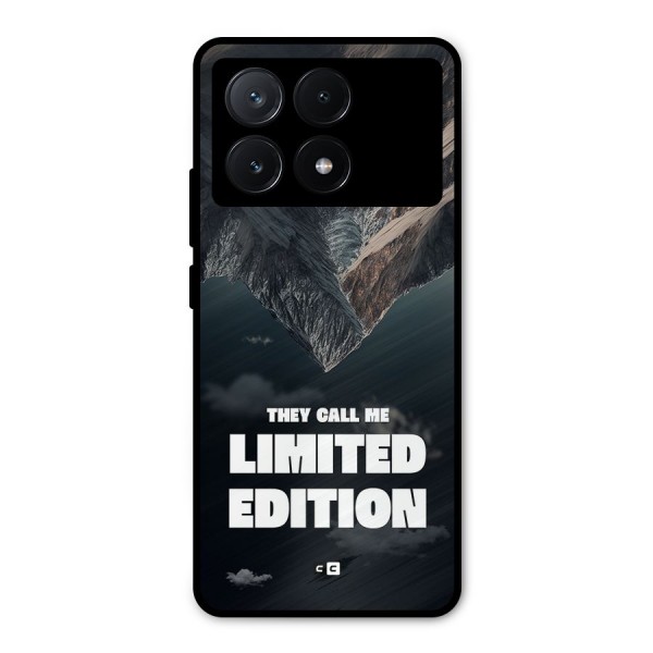 Amazing Limited Edition Metal Back Case for Poco X6 Pro