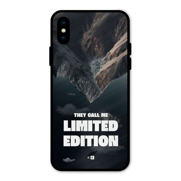 Amazing Limited Edition Metal Back Case for iPhone XS