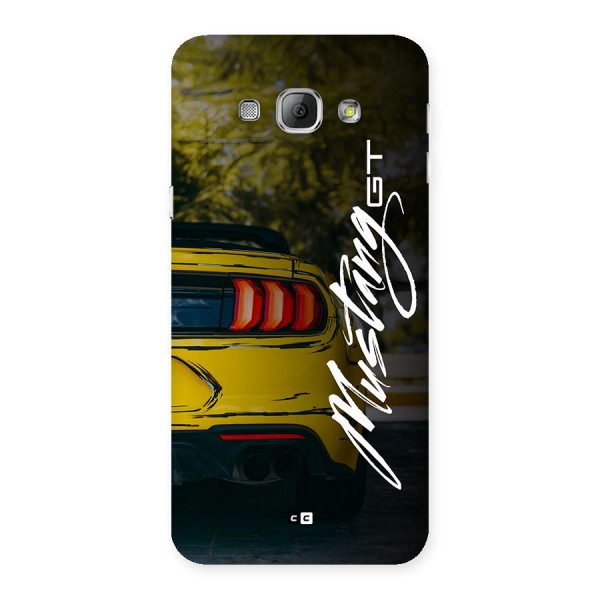 Amazing Mad Car Back Case for Galaxy A8