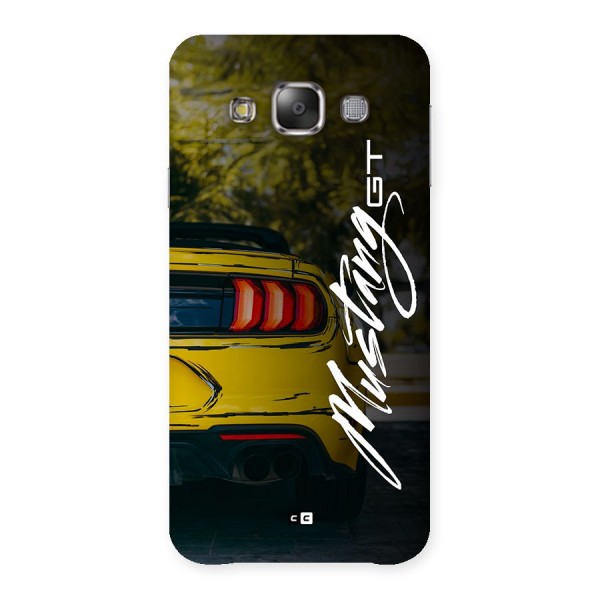 Amazing Mad Car Back Case for Galaxy E7