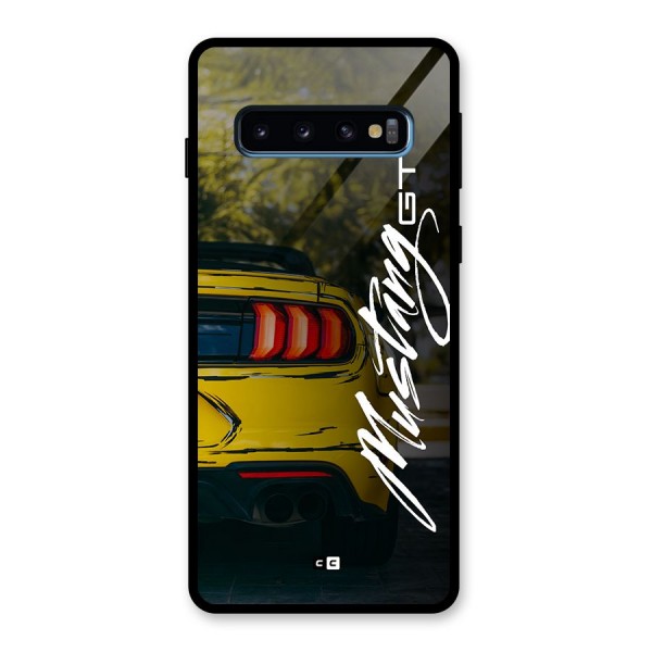 Amazing Mad Car Glass Back Case for Galaxy S10
