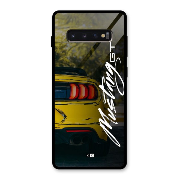 Amazing Mad Car Glass Back Case for Galaxy S10 Plus