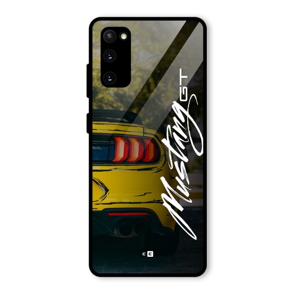 Amazing Mad Car Glass Back Case for Galaxy S20 FE 5G