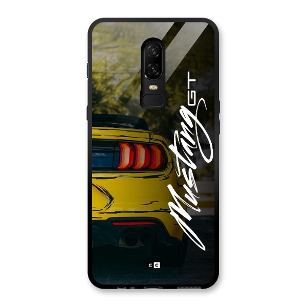 Amazing Mad Car Glass Back Case for OnePlus 6