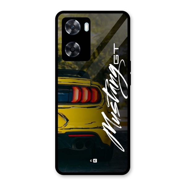 Amazing Mad Car Glass Back Case for Oppo A77