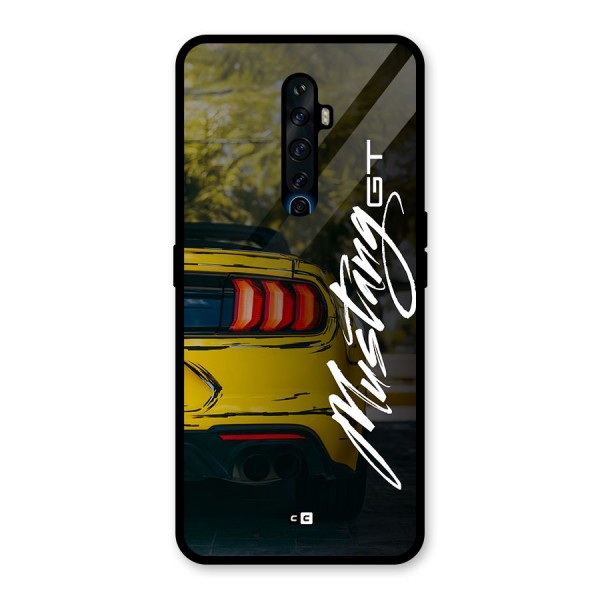 Amazing Mad Car Glass Back Case for Oppo Reno2 Z