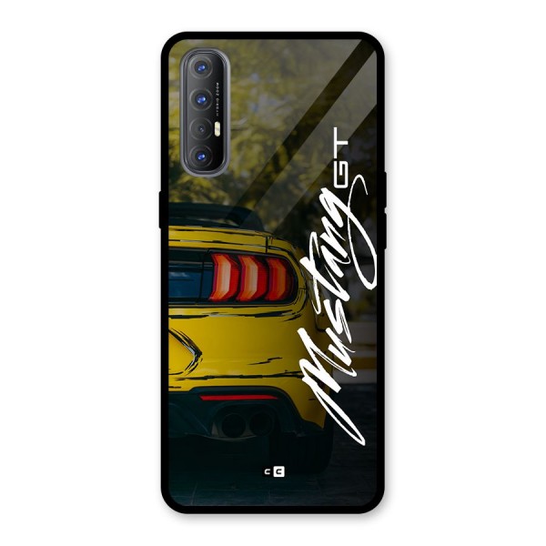 Amazing Mad Car Glass Back Case for Oppo Reno3 Pro