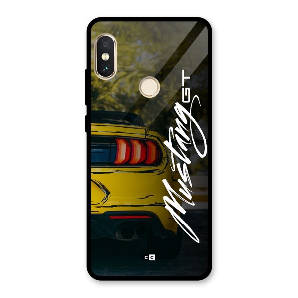 Amazing Mad Car Glass Back Case for Redmi Note 5 Pro