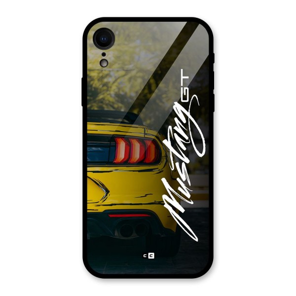 Amazing Mad Car Glass Back Case for iPhone XR