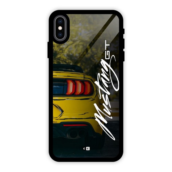 Amazing Mad Car Glass Back Case for iPhone XS Max
