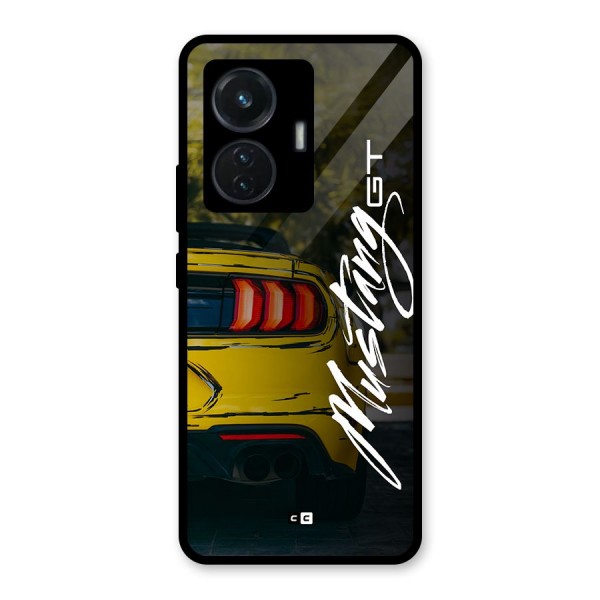 Amazing Mad Car Glass Back Case for iQOO Z6 44W