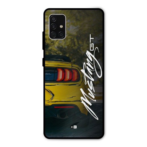 Amazing Mad Car Metal Back Case for Galaxy A51