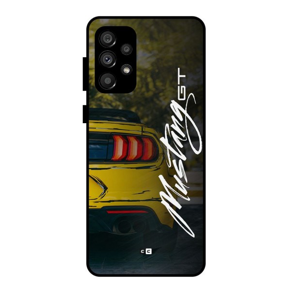 Amazing Mad Car Metal Back Case for Galaxy A73 5G